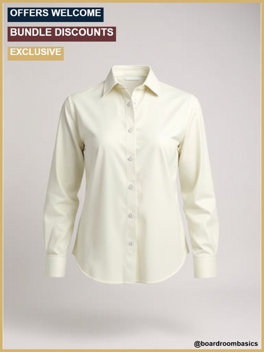 Satin Button Down Blouse Long Sleeve Business Casual Top